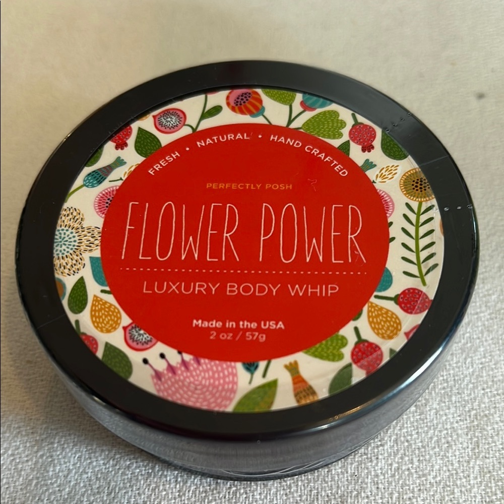- "FLOWER POWER" Body Whip 2oz